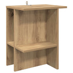 vidaXL Couchtisch 2 pcs Artisan-Eiche 40 x 30 x 49 cm Holzwerkstoff