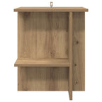 vidaXL Couchtisch 2 pcs Artisan-Eiche 40 x 30 x 49 cm Holzwerkstoff