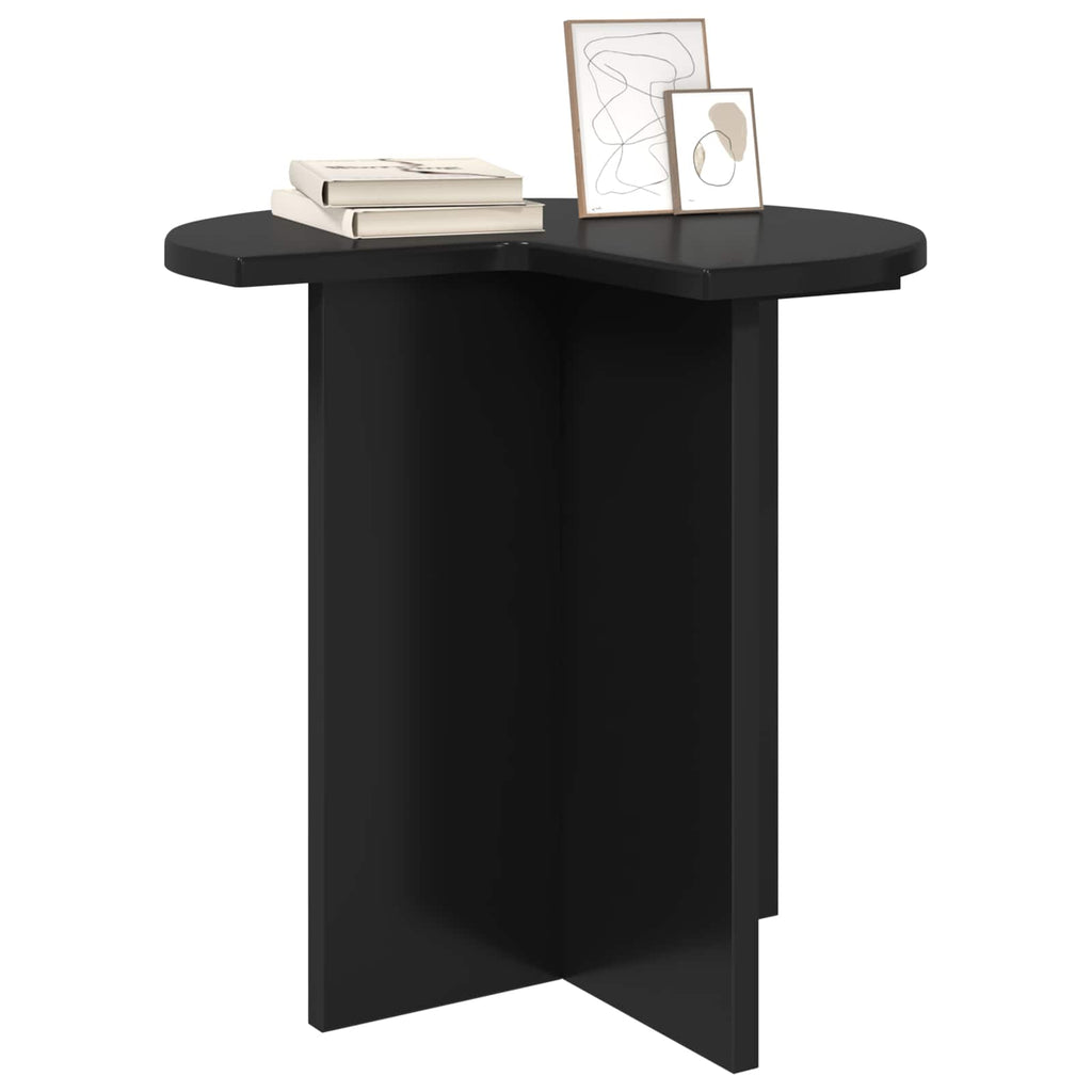 vidaXL Beistelltisch 2 pcs Schwarze Eiche Ø 39 x 38 cm Holzwerkstoff