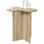 vidaXL Beistelltisch 2 pcs Sonoma-Eiche Ø 39 x 38 cm Holzwerkstoff