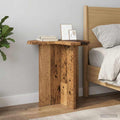 vidaXL Beistelltisch 2 pcs Altholz Ø 39 x 38 cm Holzwerkstoff