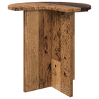 vidaXL Beistelltisch 2 pcs Altholz Ø 39 x 38 cm Holzwerkstoff