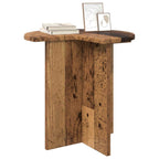 vidaXL Beistelltisch 2 pcs Altholz Ø 39 x 38 cm Holzwerkstoff