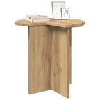 vidaXL Beistelltisch 2 pcs Artisan-Eiche Ø 39 x 38 cm Holzwerkstoff