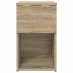 vidaXL Bettschrank Sonoma-Eiche 29 x 31,5 x 49 cm Holzwerkstoff