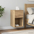 vidaXL Bettschrank 2 pcs Artisan-Eiche 29 x 31,5 x 49 cm Holzwerkstoff