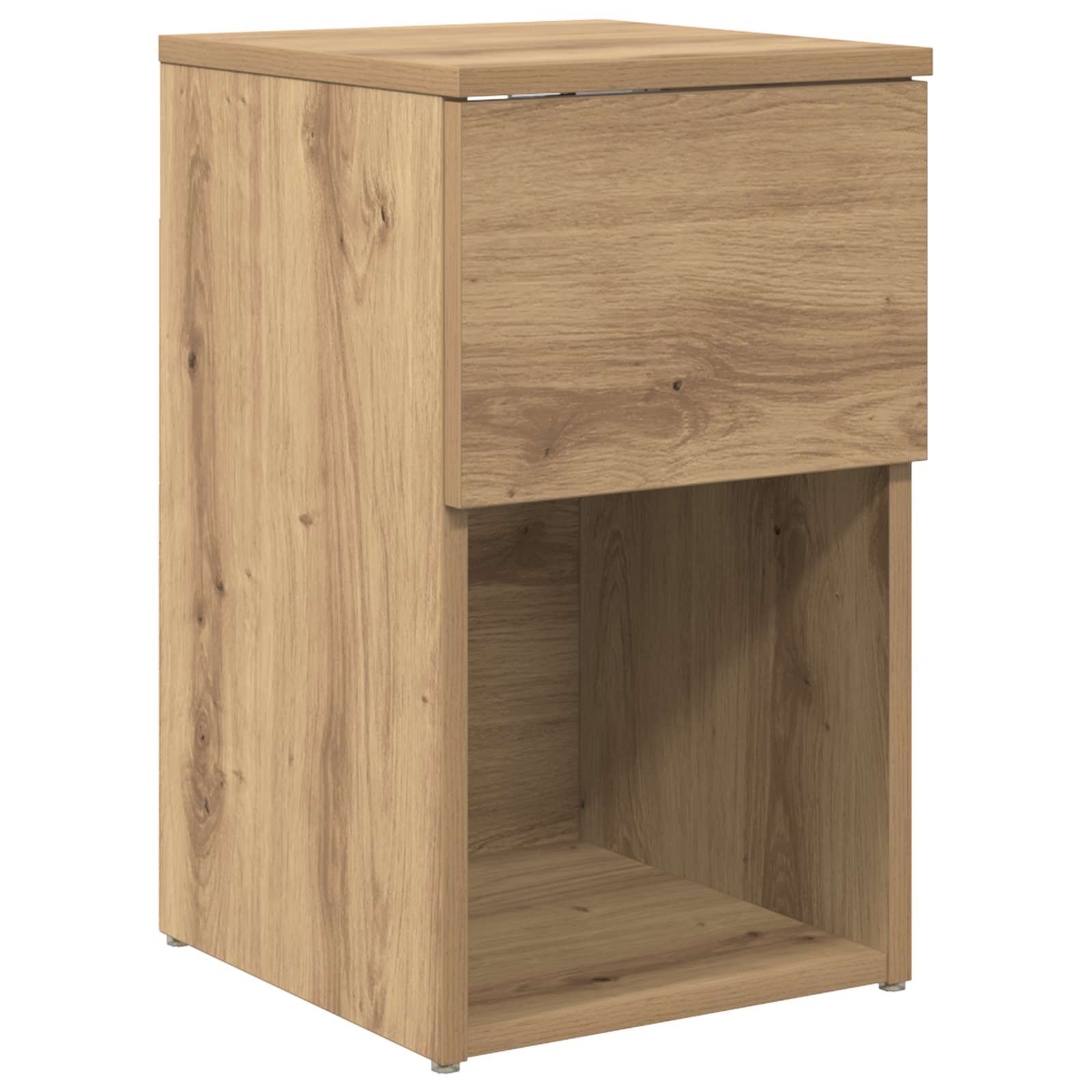 vidaXL Bettschrank 2 pcs Artisan-Eiche 29 x 31,5 x 49 cm Holzwerkstoff