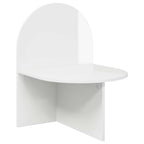 vidaXL Nachttisch 2 pcs Hochglanz Weiß 48 x 49 x 65 cm Holzwerkstoff
