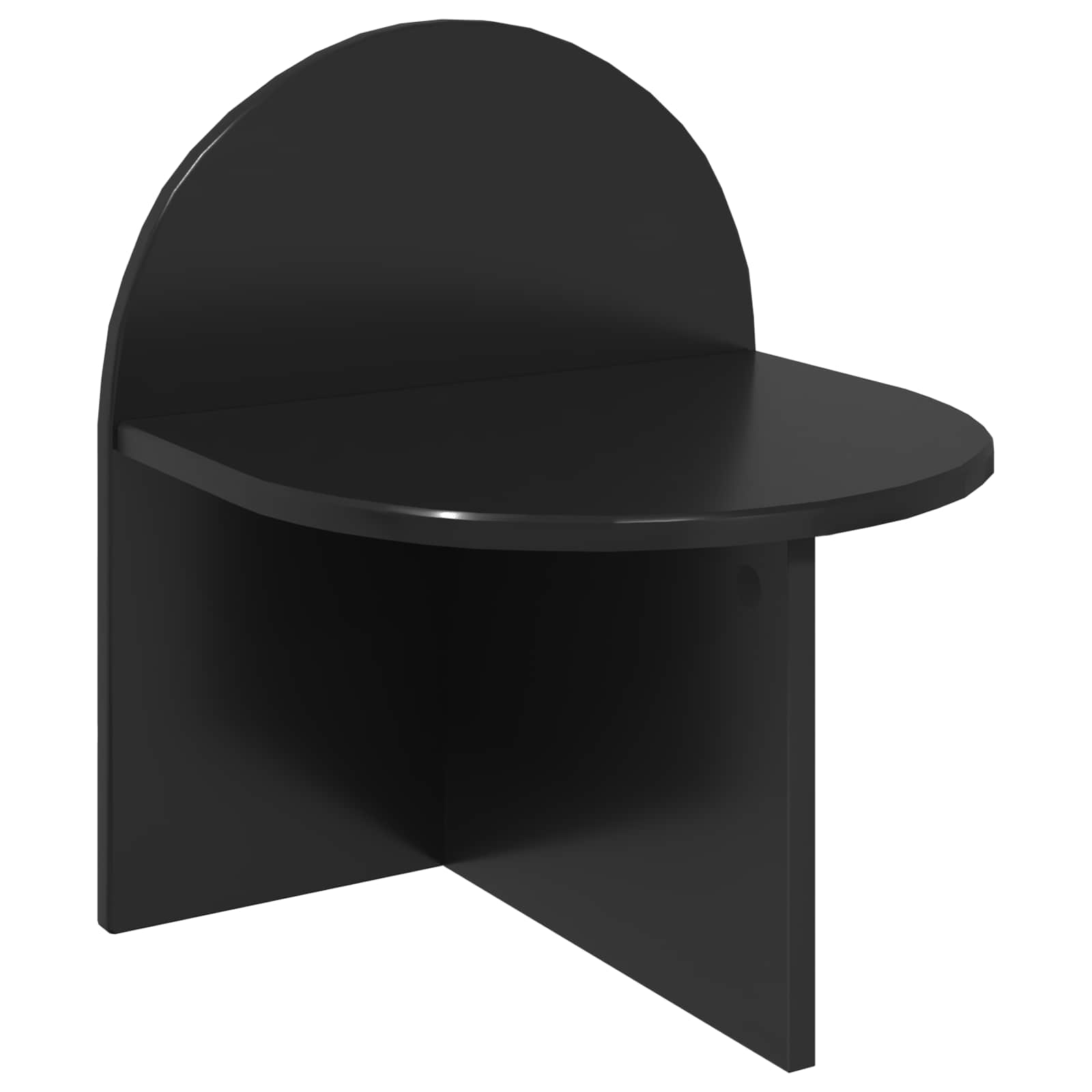 vidaXL Nachttisch 2 pcs Schwarze Eiche 40 x 35,5 x 45,5 cm
