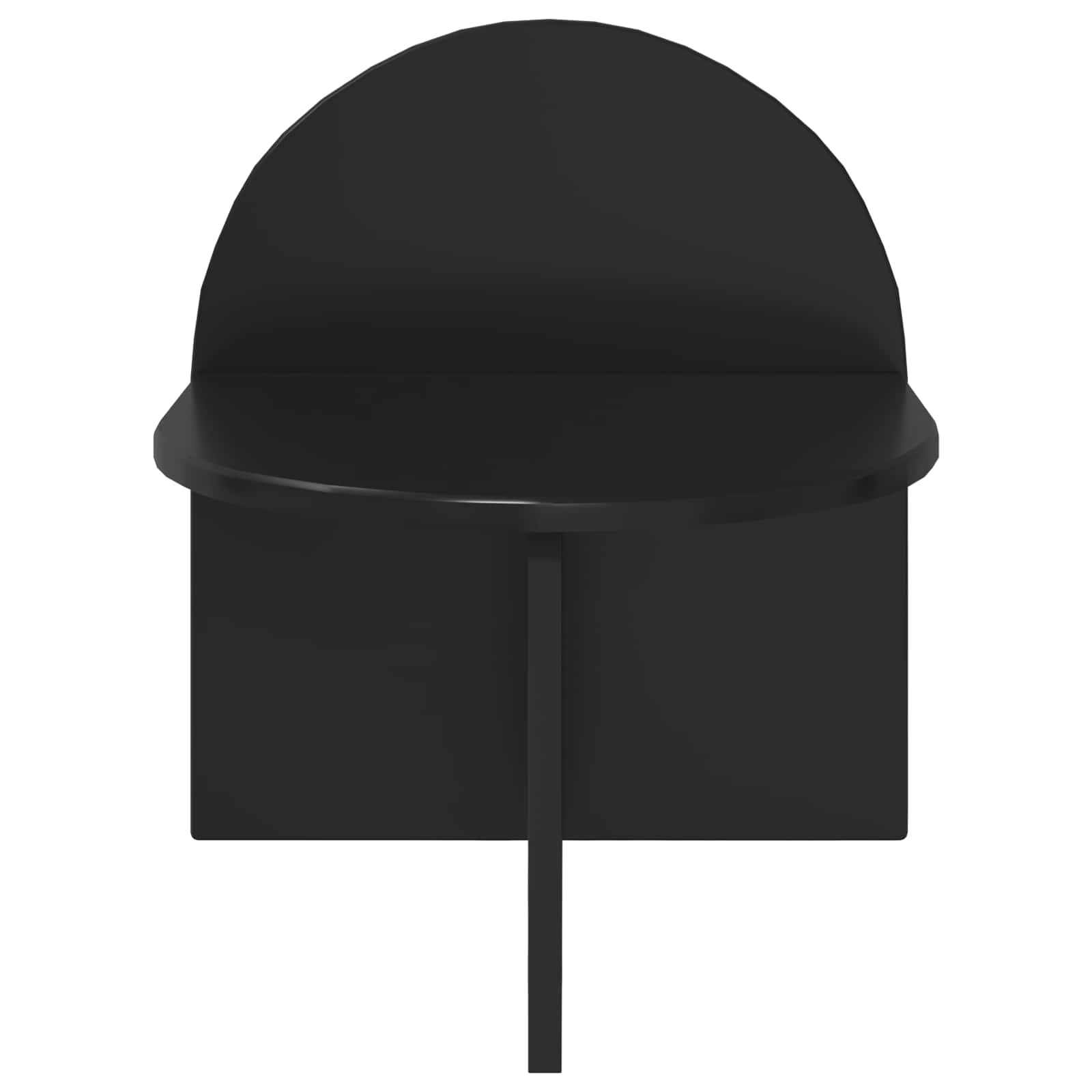 vidaXL Nachttisch 2 pcs Schwarze Eiche 40 x 35,5 x 45,5 cm