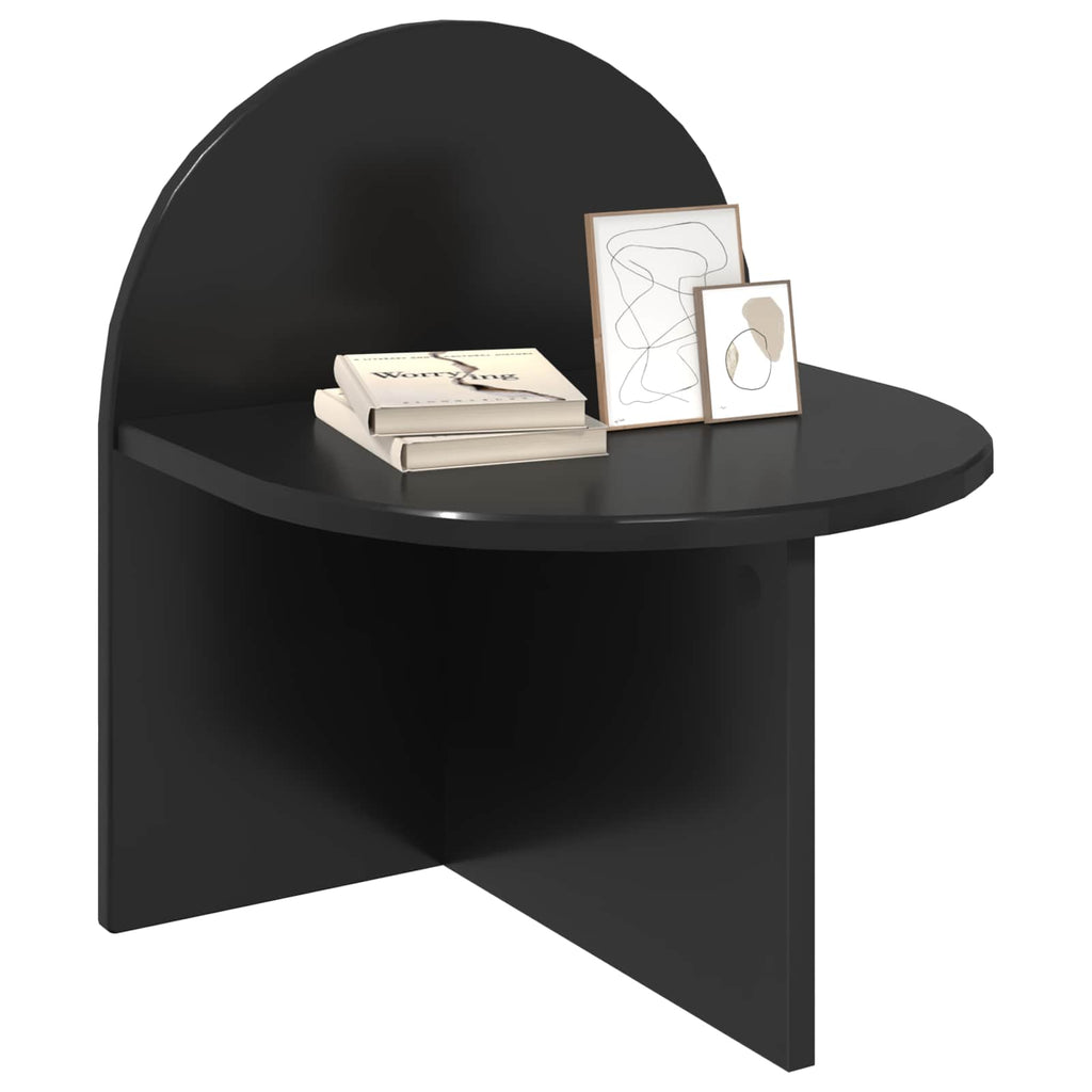 vidaXL Nachttisch 2 pcs Schwarze Eiche 40 x 35,5 x 45,5 cm