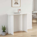 vidaXL Konsolentisch Weiß 100 x 39,5 x 75 cm Holzwerkstoff