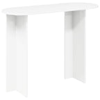 vidaXL Konsolentisch Weiß 100 x 39,5 x 75 cm Holzwerkstoff