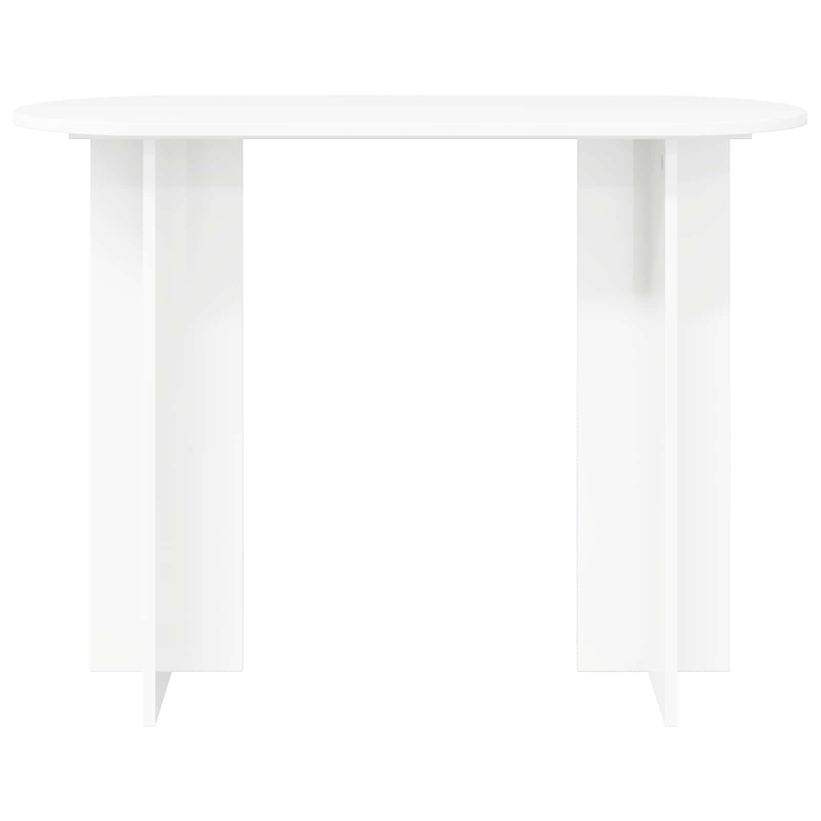 vidaXL Konsolentisch Weiß 100 x 39,5 x 75 cm Holzwerkstoff
