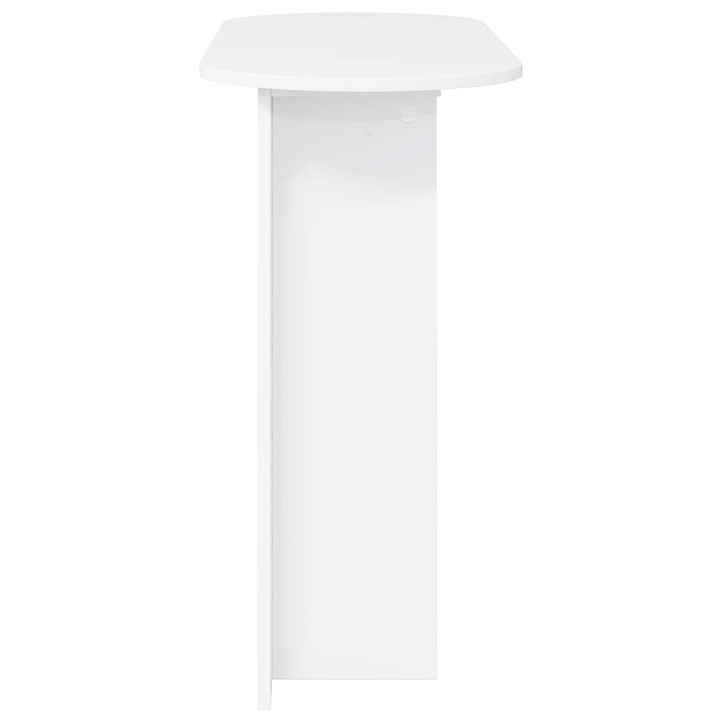 vidaXL Konsolentisch Weiß 100 x 39,5 x 75 cm Holzwerkstoff