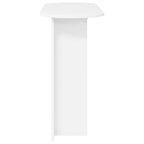 vidaXL Konsolentisch Weiß 100 x 39,5 x 75 cm Holzwerkstoff