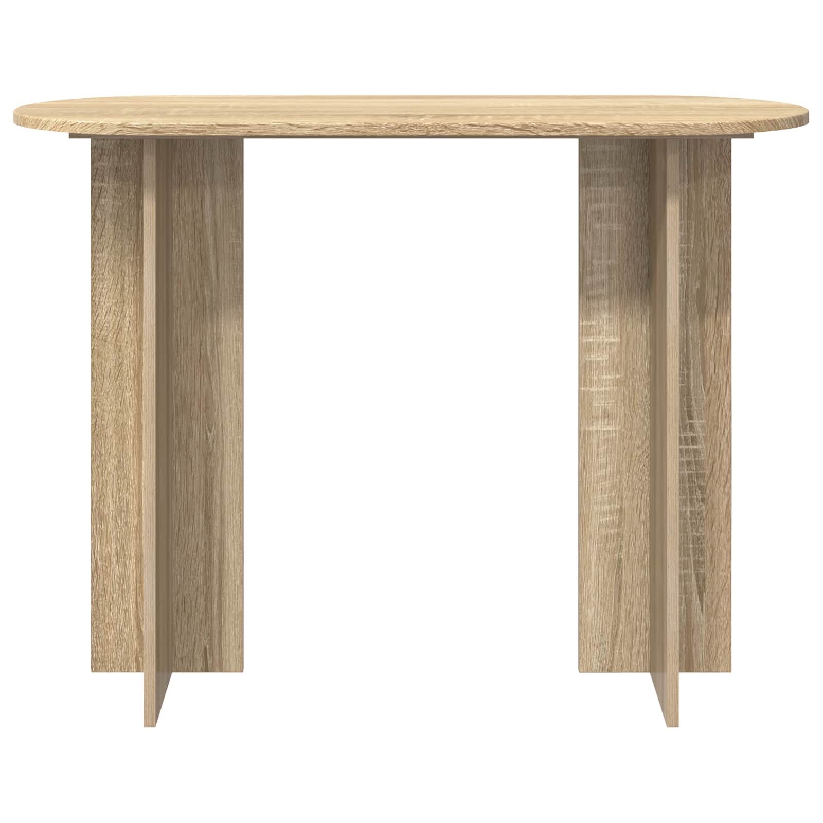 vidaXL Konsolentisch Sonoma-Eiche 100 x 39,5 x 75 cm Holzwerkstoff