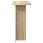 vidaXL Konsolentisch Sonoma-Eiche 100 x 39,5 x 75 cm Holzwerkstoff