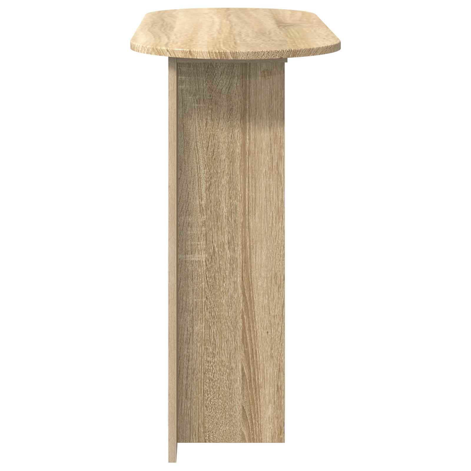vidaXL Konsolentisch Sonoma-Eiche 100 x 39,5 x 75 cm Holzwerkstoff