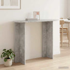 vidaXL Konsolentisch Betongrau 100 x 39,5 x 75 cm Holzwerkstoff