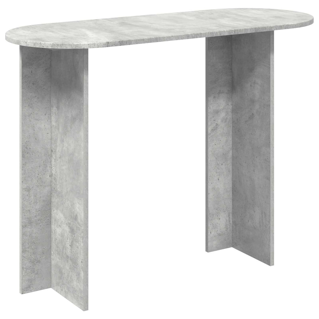 vidaXL Konsolentisch Betongrau 100 x 39,5 x 75 cm Holzwerkstoff