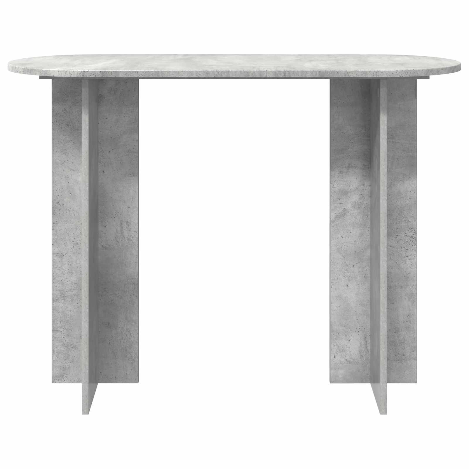 vidaXL Konsolentisch Betongrau 100 x 39,5 x 75 cm Holzwerkstoff