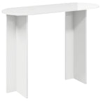 vidaXL Konsolentisch Hochglanz Weiß 100 x 39,5 x 75 cm Holzwerkstoff