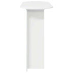 vidaXL Konsolentisch Hochglanz Weiß 100 x 39,5 x 75 cm Holzwerkstoff