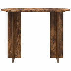 vidaXL Konsolentisch mit Speicher Geräucherte Eiche 100 x 39,5 x 75 cm