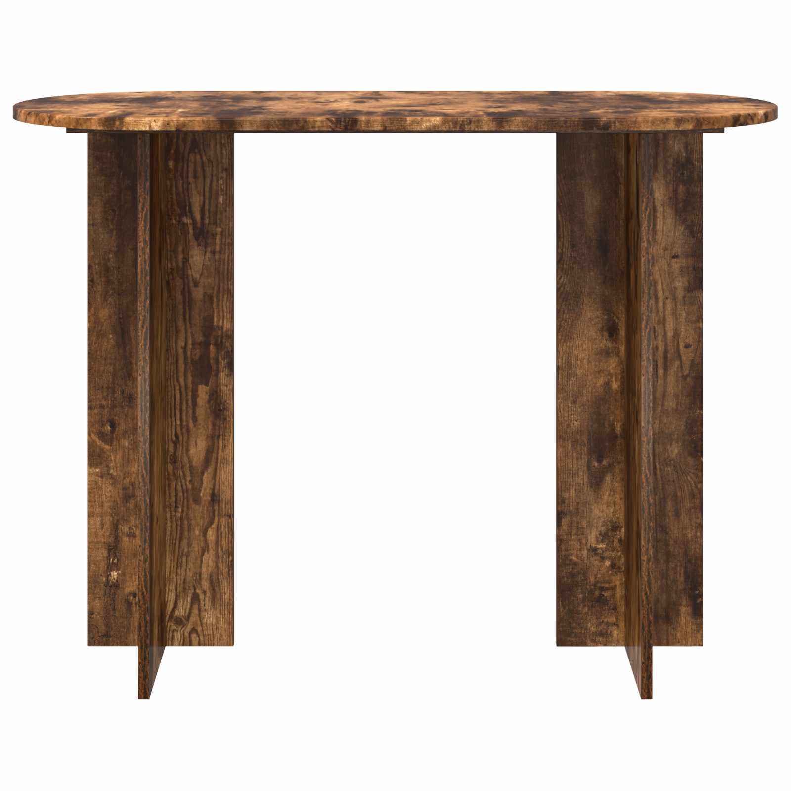 vidaXL Konsolentisch mit Speicher Geräucherte Eiche 100 x 39,5 x 75 cm