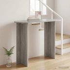 vidaXL Konsolentisch Graues Sonoma 100 x 39,5 x 75 cm Holzwerkstoff