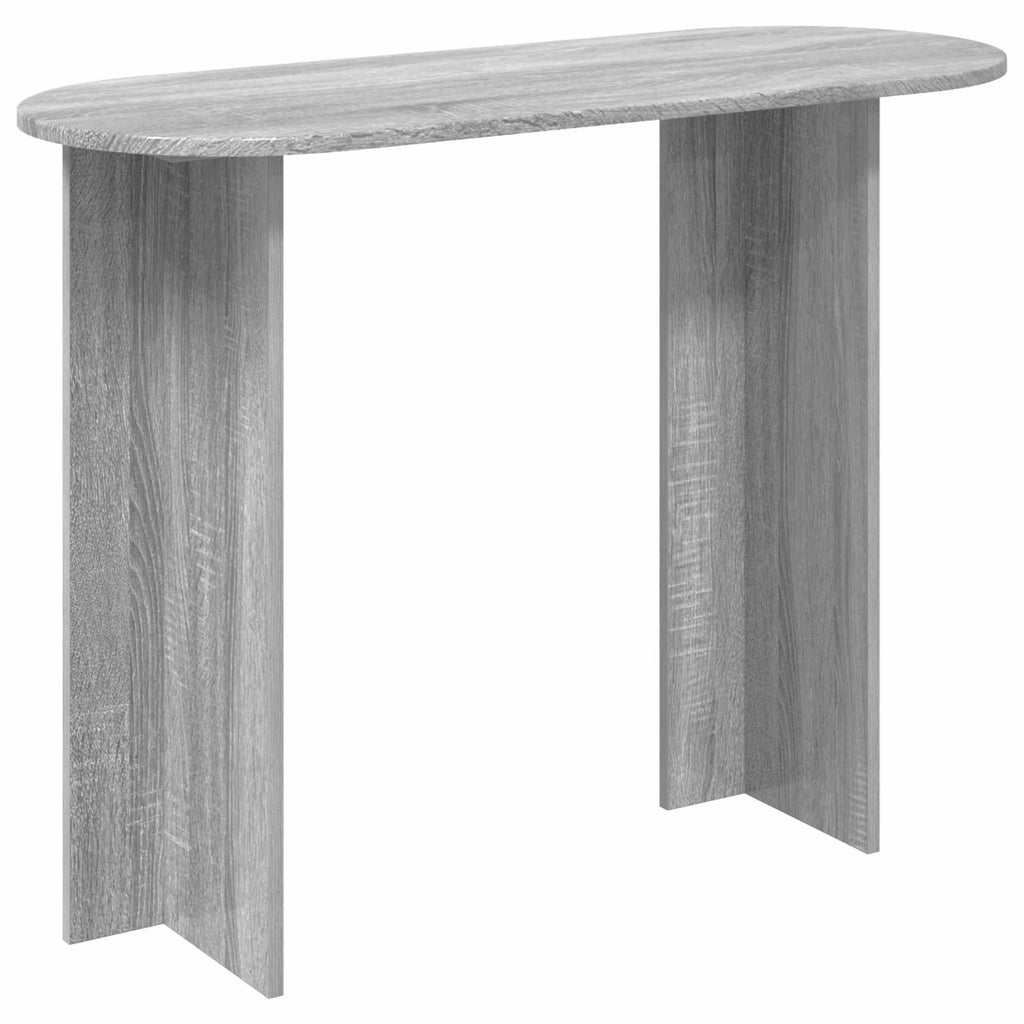 vidaXL Konsolentisch Graues Sonoma 100 x 39,5 x 75 cm Holzwerkstoff