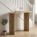 vidaXL Konsolentisch Artisan-Eiche 100 x 39,5 x 75 cm Holzwerkstoff