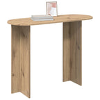 vidaXL Konsolentisch Artisan-Eiche 100 x 39,5 x 75 cm Holzwerkstoff