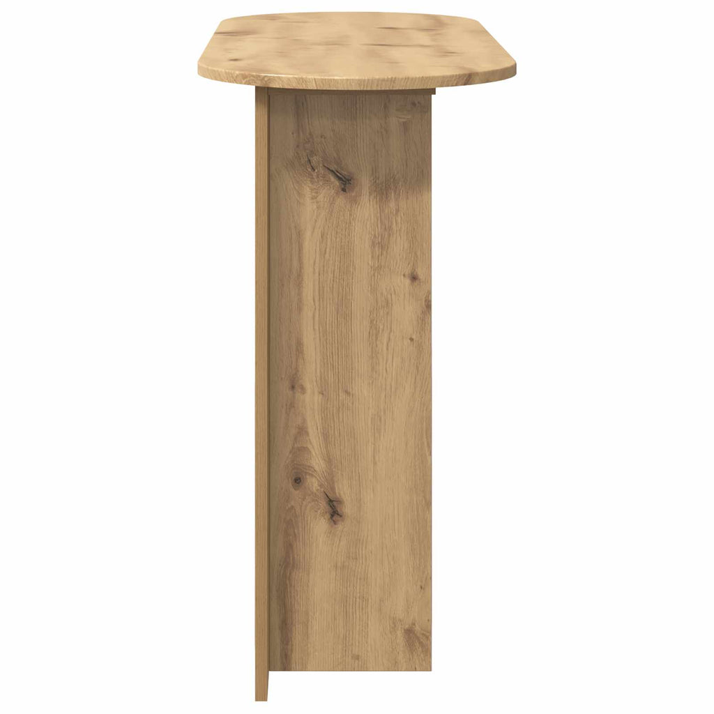 vidaXL Konsolentisch Artisan-Eiche 100 x 39,5 x 75 cm Holzwerkstoff