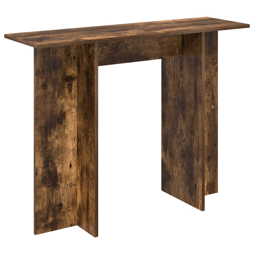 vidaXL Konsolentisch Geräucherte Eiche 100 x 30 x 75 cm Holzwerkstoff
