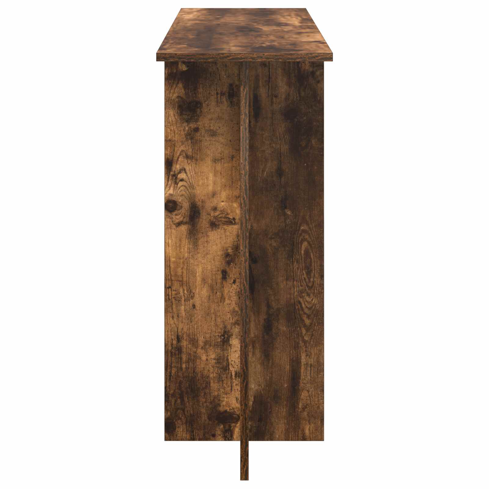 vidaXL Konsolentisch Geräucherte Eiche 100 x 30 x 75 cm Holzwerkstoff