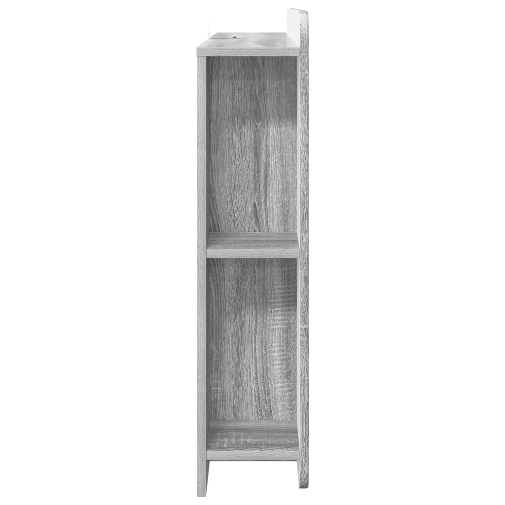 vidaXL Kopfteil Schrank mit Speicher Graues Sonoma Holzwerkstoff