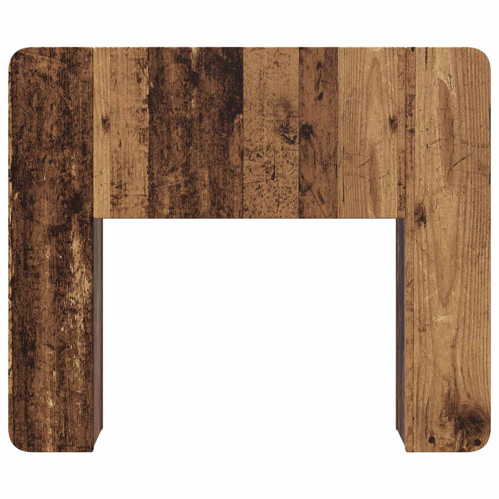 vidaXL Kopfteil Schrank mit Speicher Altholz Holzwerkstoff