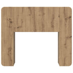 vidaXL Kopfteil Schrank Artisan-Eiche 119,5 x 18,5 x 80 cm