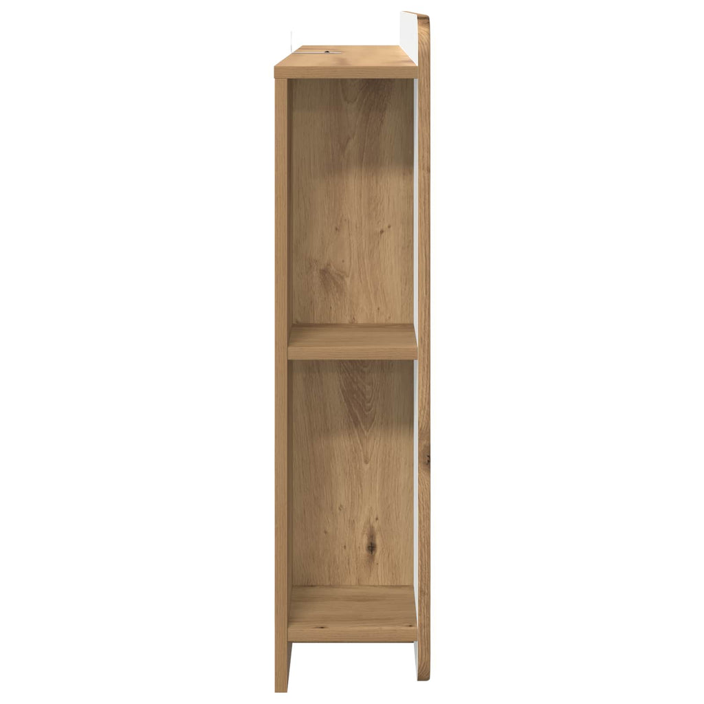 vidaXL Kopfteil Schrank Artisan-Eiche 119,5 x 18,5 x 80 cm