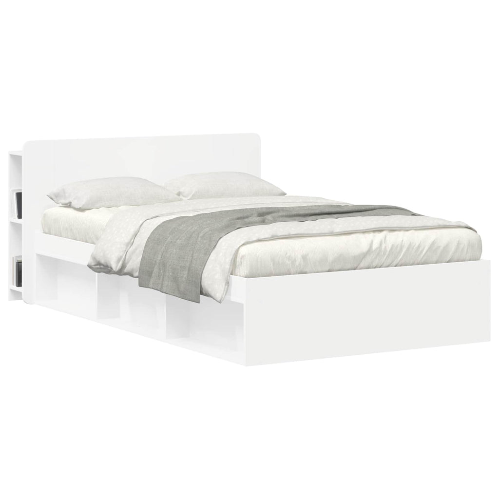 vidaXL Kopfteil Schrank Weiß 135 x 18,5 x 80 cm Holzwerkstoff