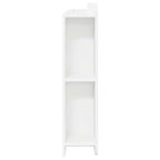 vidaXL Kopfteil Schrank Weiß 135 x 18,5 x 80 cm Holzwerkstoff