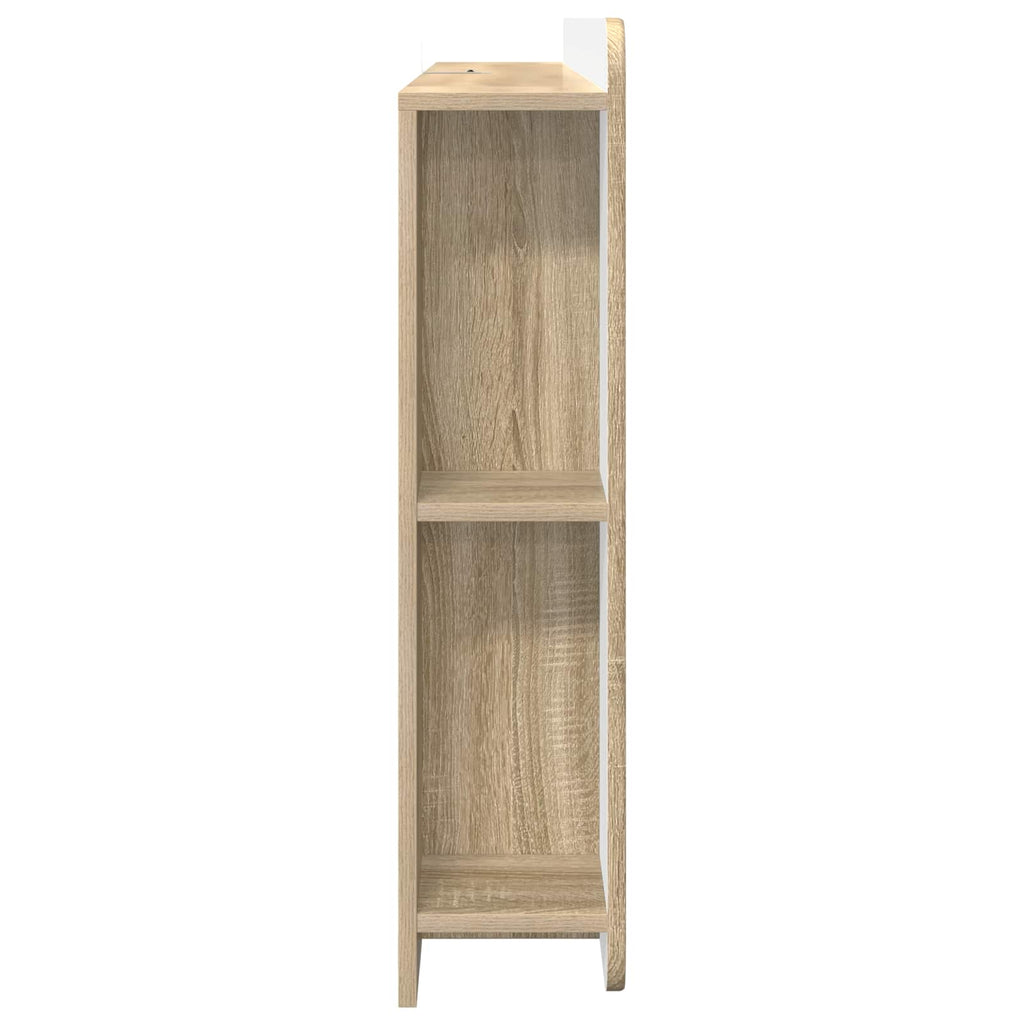 vidaXL Kopfteil Schrank mit Speicher Sonoma Holzwerkstoff