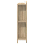 vidaXL Kopfteil Schrank mit Speicher Sonoma Holzwerkstoff