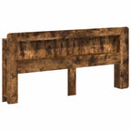 vidaXL Kopfteil-Schrank Geräucherte Eiche 215 x 18,5 x 100 cm