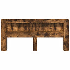 vidaXL Kopfteil-Schrank Geräucherte Eiche 215 x 18,5 x 100 cm