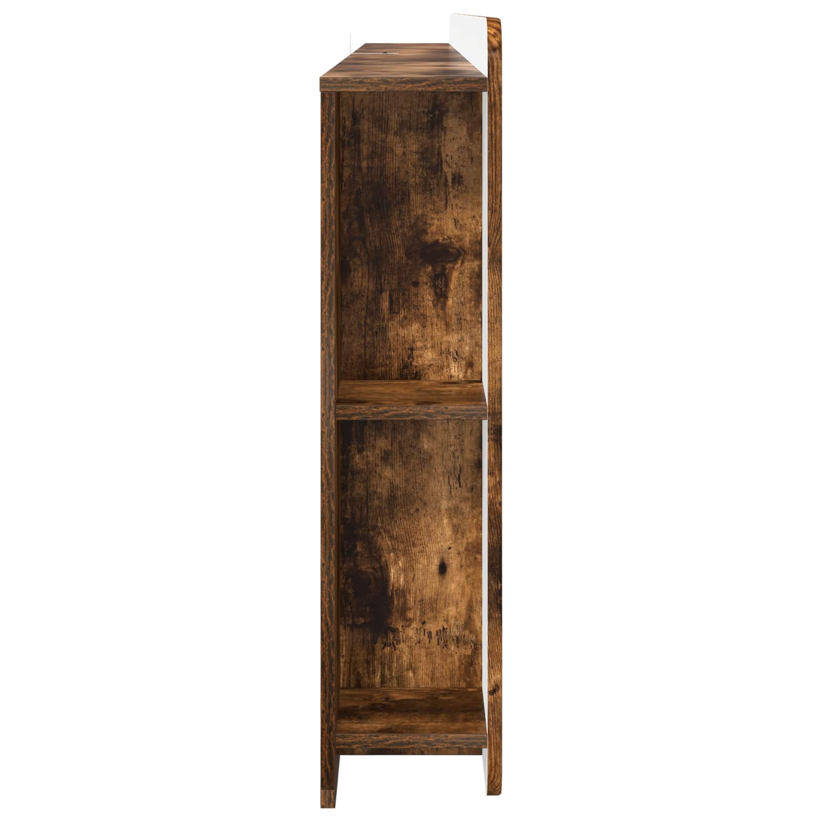 vidaXL Kopfteil-Schrank Geräucherte Eiche 215 x 18,5 x 100 cm
