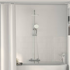 vidaXL Thermostatisches Duschset Chrom SS201