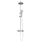 vidaXL Thermostatisches Duschset Chrom SS201